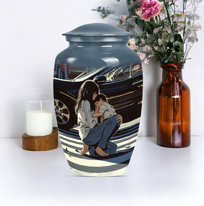 10-inch mother urn.