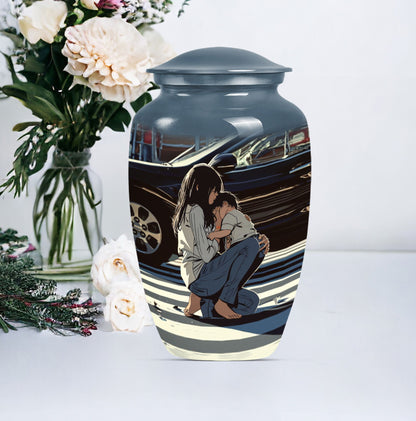 10-inch mother urn.