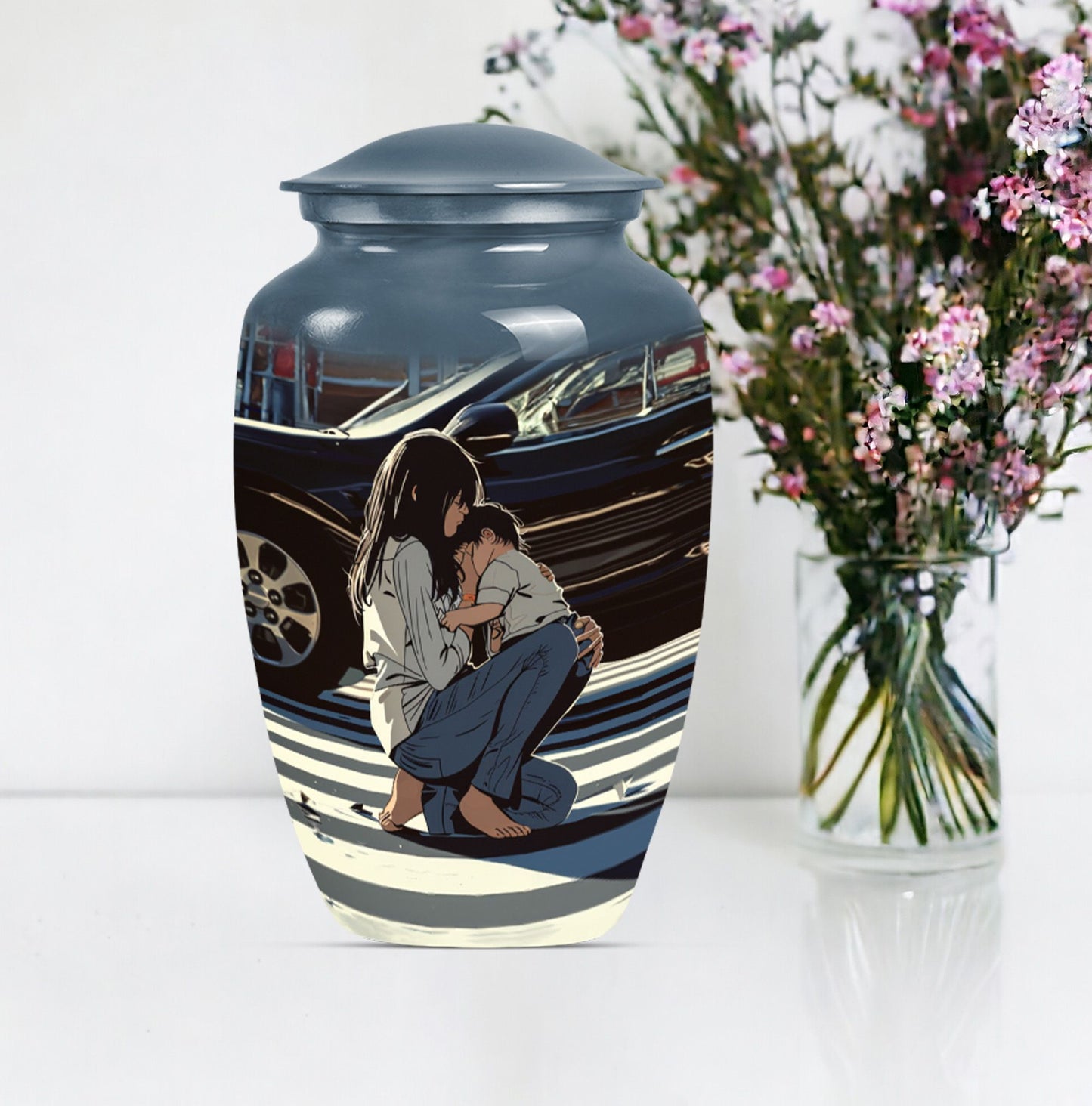 10-inch mother urn.