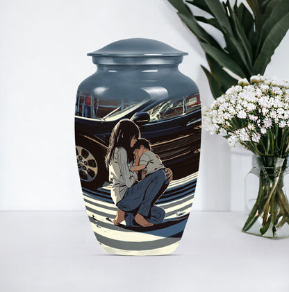 10-inch mother urn.