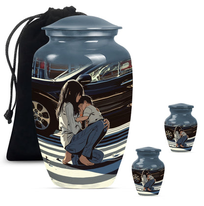 10-inch mother urn.