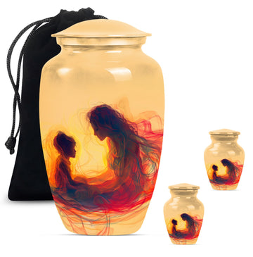 Large Urn with 2 Mini Urn