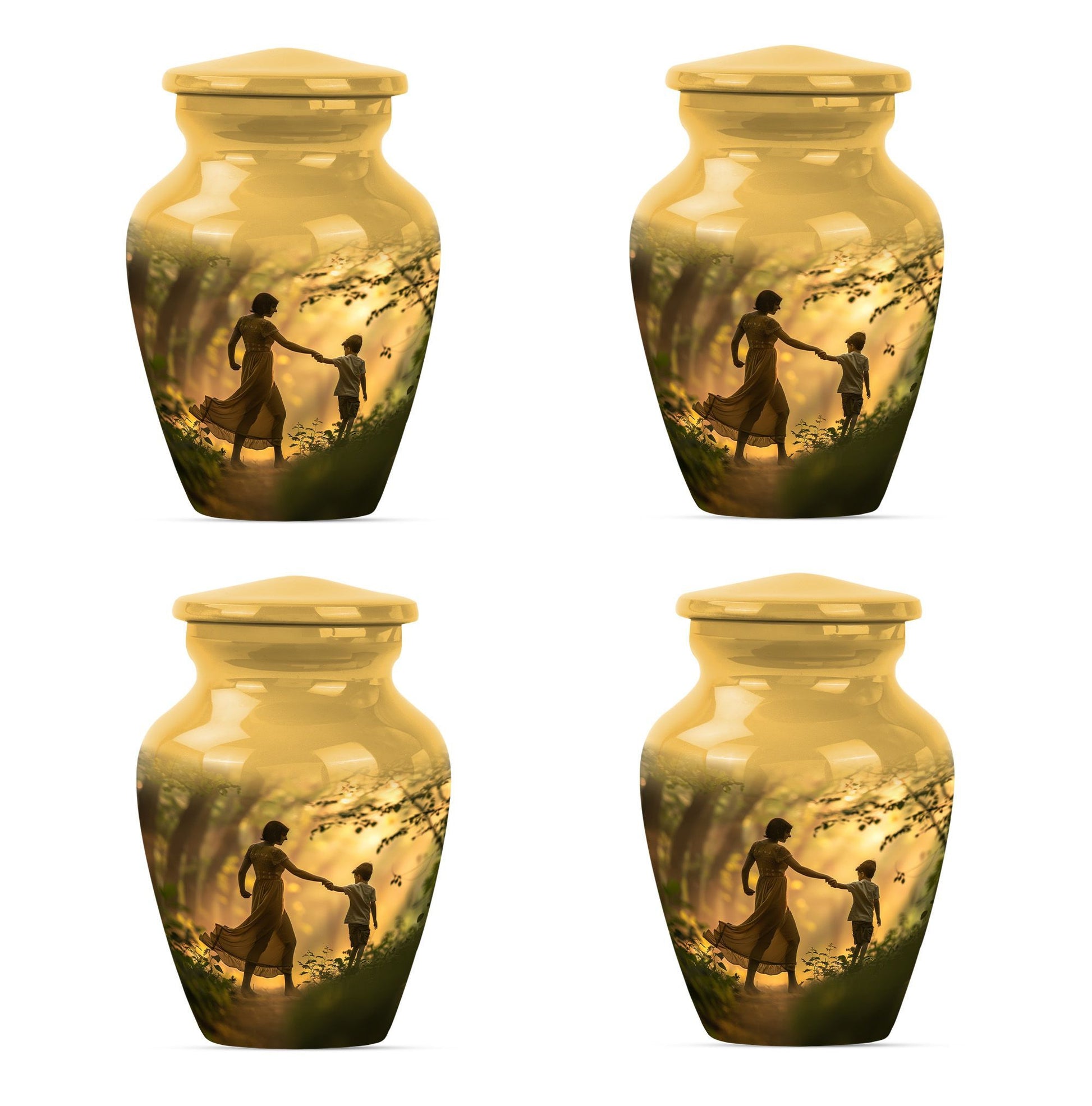 Mother Urn for adult human ashes