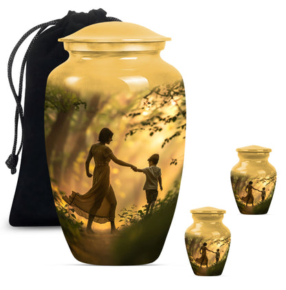 Mother Urn for adult human ashes