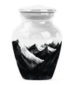 MOUNTAINS Classic Urn in Purple Meadow.