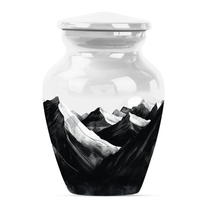 MOUNTAINS Classic Urn in Purple Meadow.