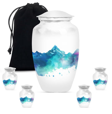 Large Urn with 4 Small Urn