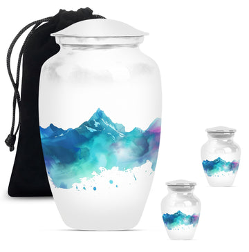 Large Urn with 2 Mini Urn