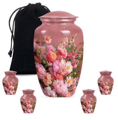 Urn in Purple Meadow theme