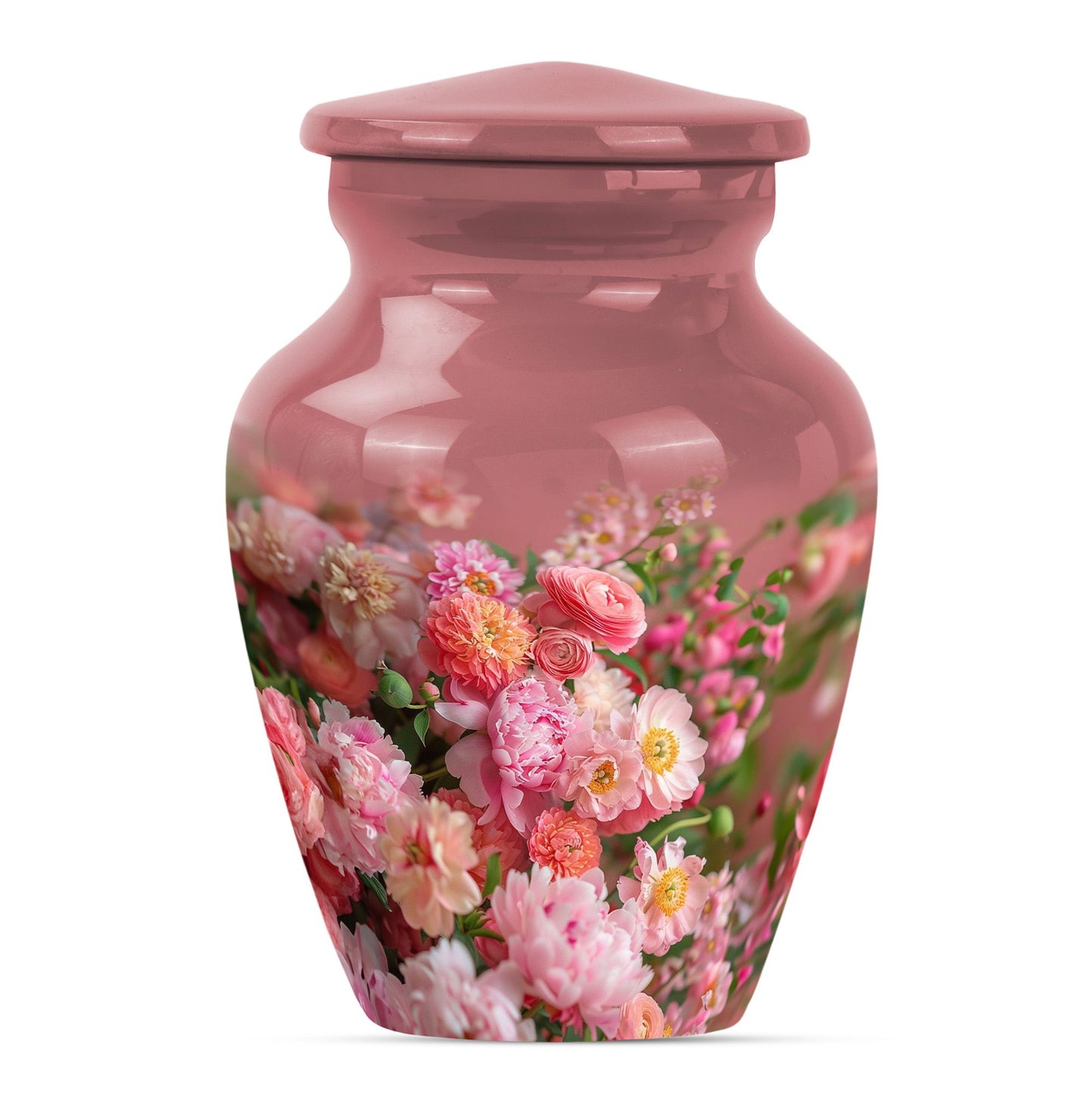 Urn in Purple Meadow theme