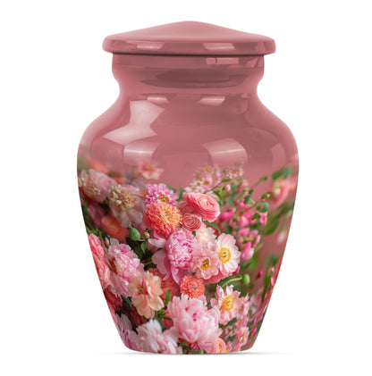 Urn in Purple Meadow theme