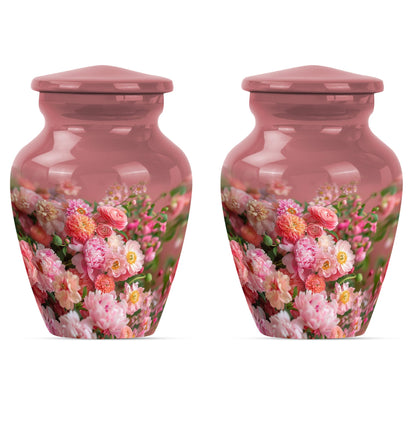 Urn in Purple Meadow theme