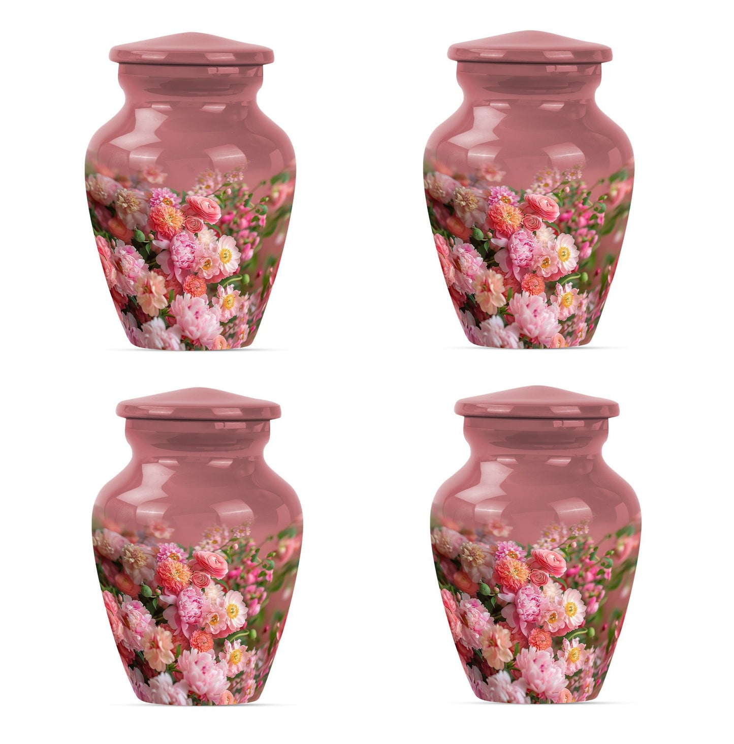 Urn in Purple Meadow theme