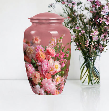Urn in Purple Meadow theme