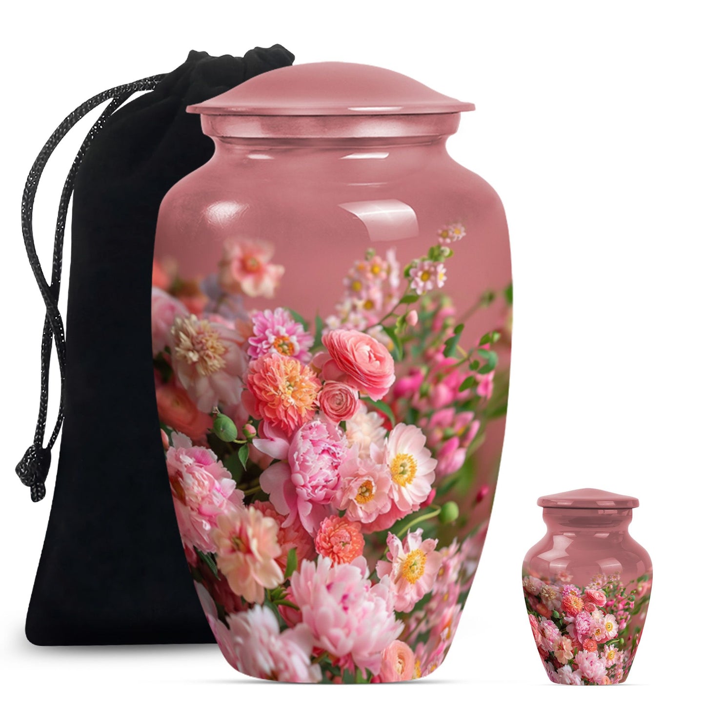Urn in Purple Meadow theme