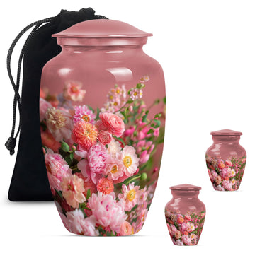 Large Urn with 2 Mini Urn