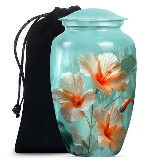  Purple Meadow theme flower urn,