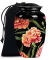 10-inch Classic flower urn in Purple Meadow design,