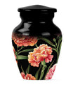 10-inch Classic flower urn in Purple Meadow design,