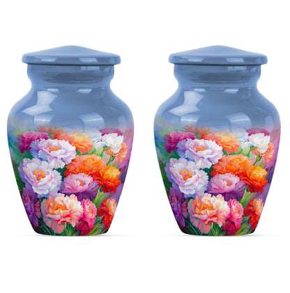 Flower Urn for mom's cremation ashes