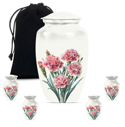  Purples Meadow flower Urn for adult male memorial