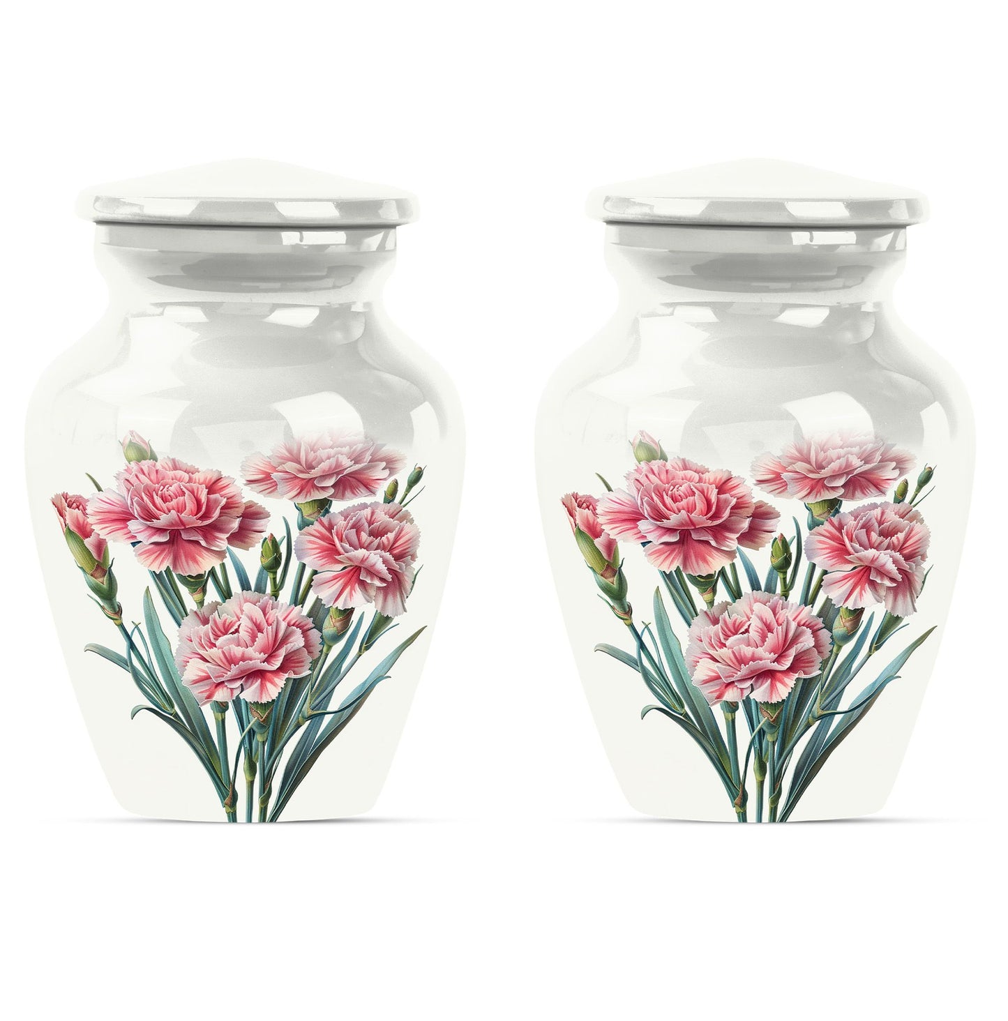  Purples Meadow flower Urn for adult male memorial