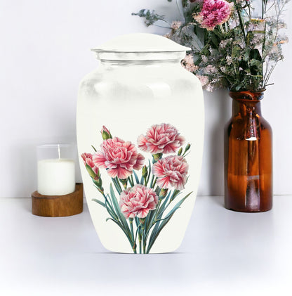  Purples Meadow flower Urn for adult male memorial