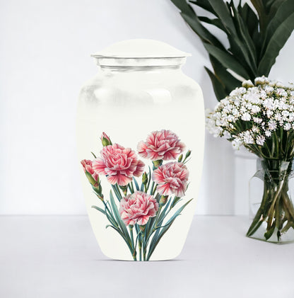  Purples Meadow flower Urn for adult male memorial