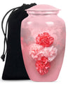 10-inch flower urn, cremation urn for dad