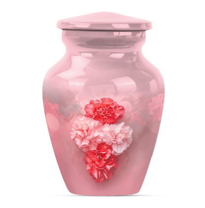10-inch flower urn, cremation urn for dad