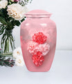 10-inch flower urn, cremation urn for dad