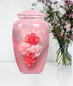 10-inch flower urn, cremation urn for dad