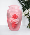10-inch flower urn, cremation urn for dad
