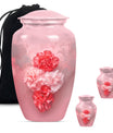 10-inch flower urn, cremation urn for dad