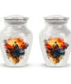 Father Fishing White Burial Urns For Ashes  - Cremation Urns Adults