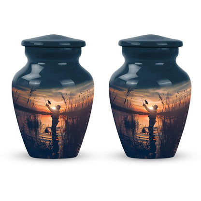 Personalized Fish Cremation Urn for Pet Ashes - 10-inch, 200 cu in - Yatskia