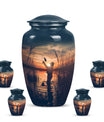 Father Fishing Funeral Urns - Urns For Human Ashes Dad