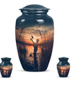 Father Fishing Funeral Urns - Urns For Human Ashes Dad