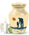 Father and Daughter Cremation Urns - Decorative Urn For Human Ashes