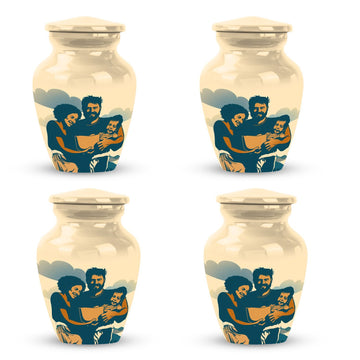 4 Keepsake 3 inch Urns