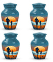 Memorial Father Daughter Urn For Burial Ashes - Cremation Urns Large
