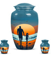 Memorial Father Daughter Urn For Burial Ashes - Cremation Urns Large