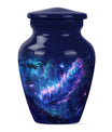Feather Decorative Memorial Urns - Large Funeral Urn For Women