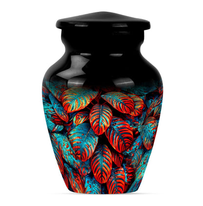 feather cremation urn.