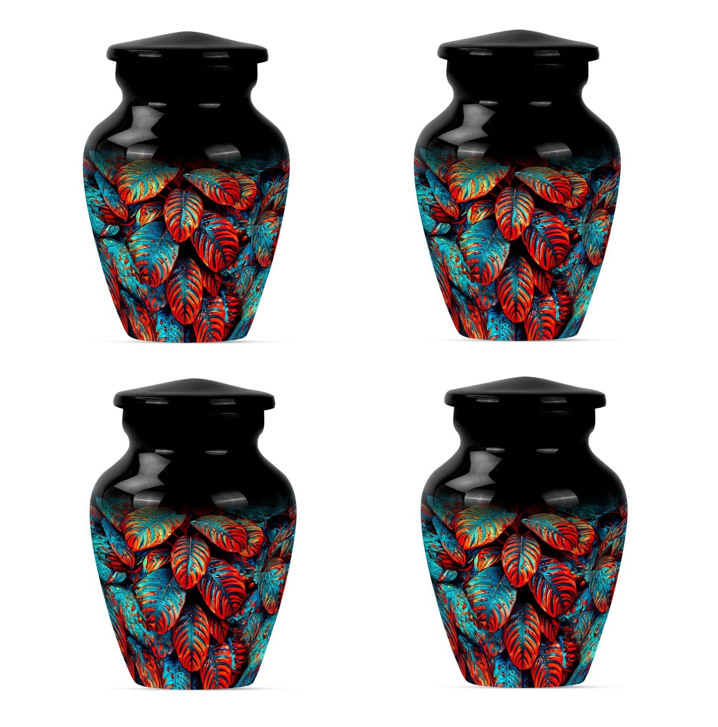 feather cremation urn.