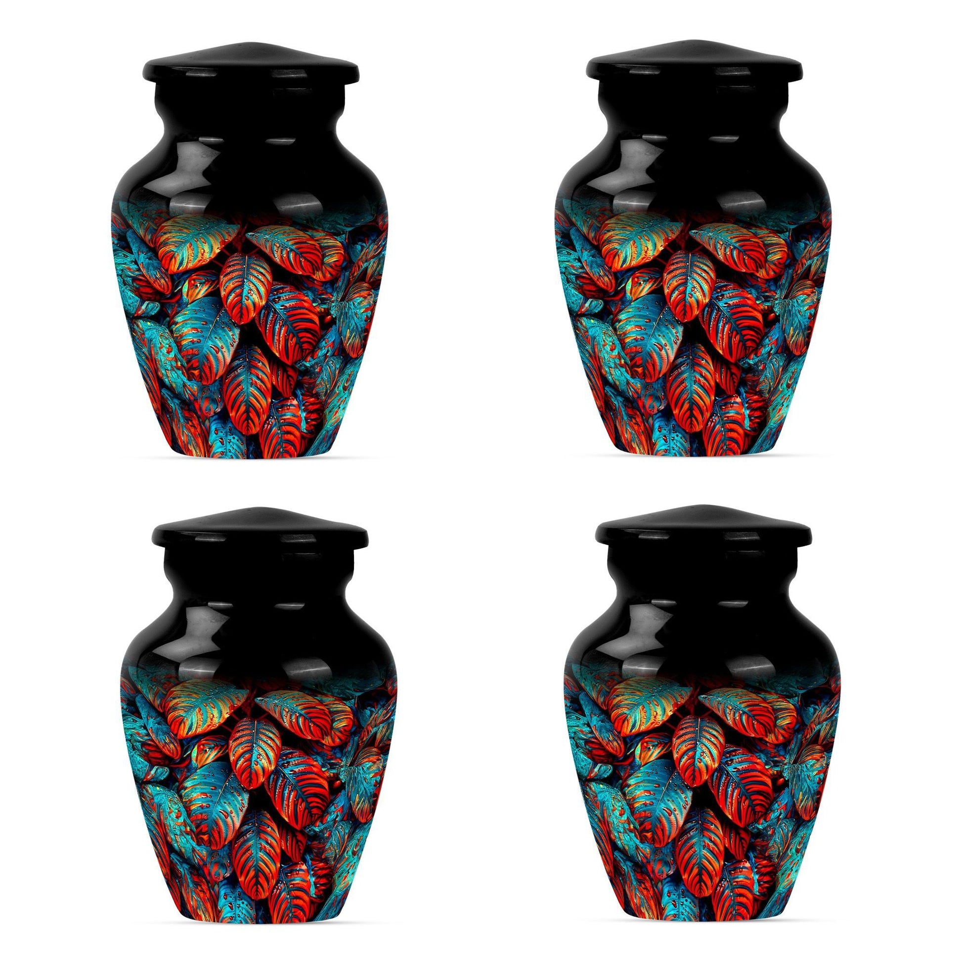 feather cremation urn.