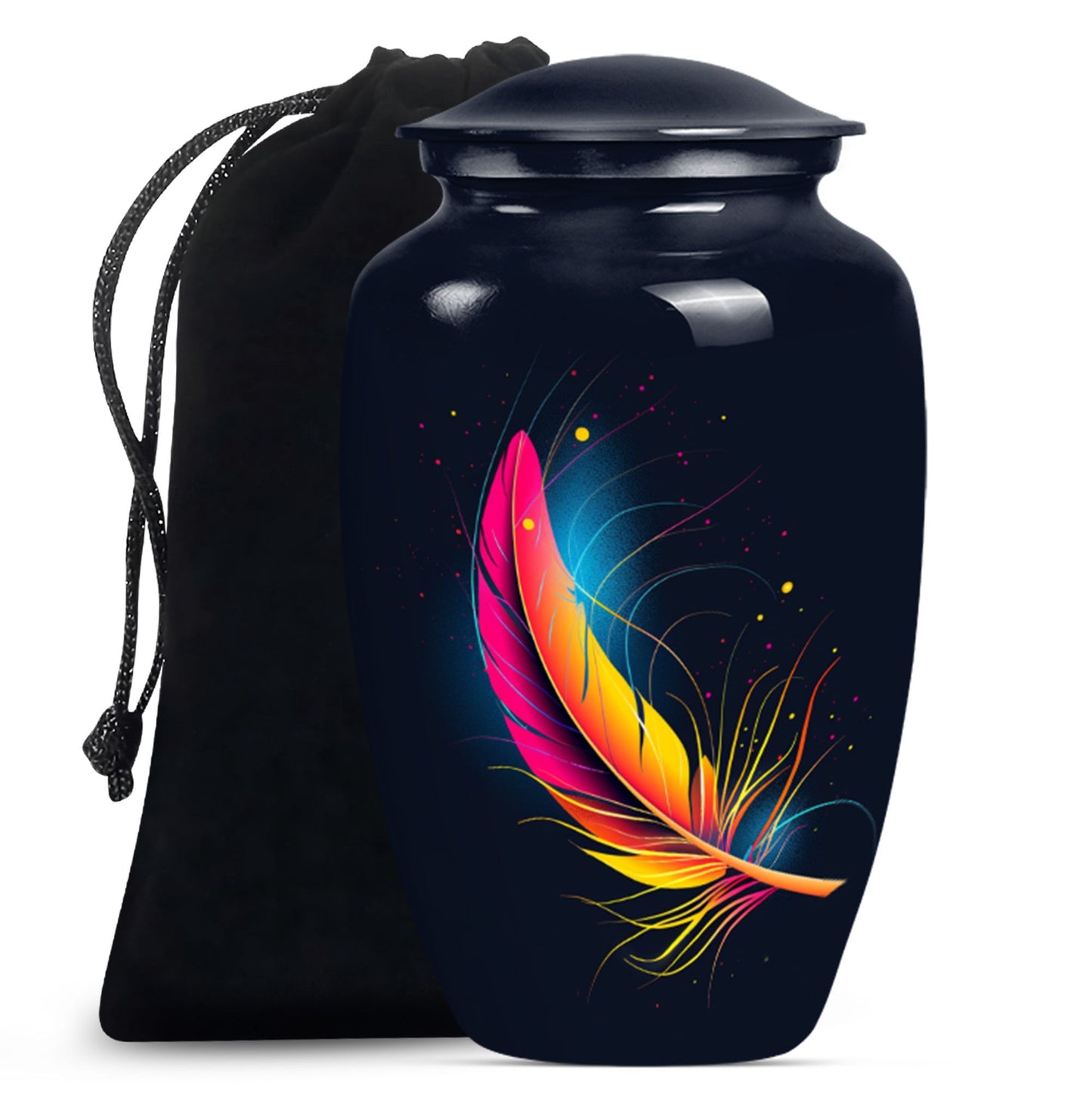 Classic, 10-inch feather urn 