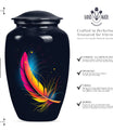 Classic, 10-inch feather urn 