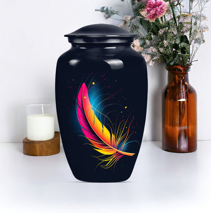 Classic, 10-inch feather urn 