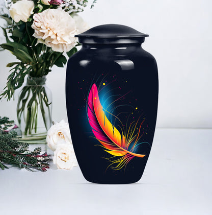 Classic, 10-inch feather urn 